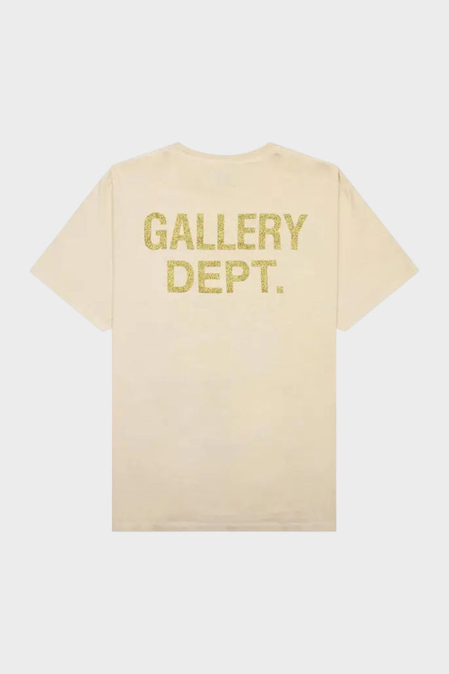 Tričko Gallery Dept. Breaking News béžové