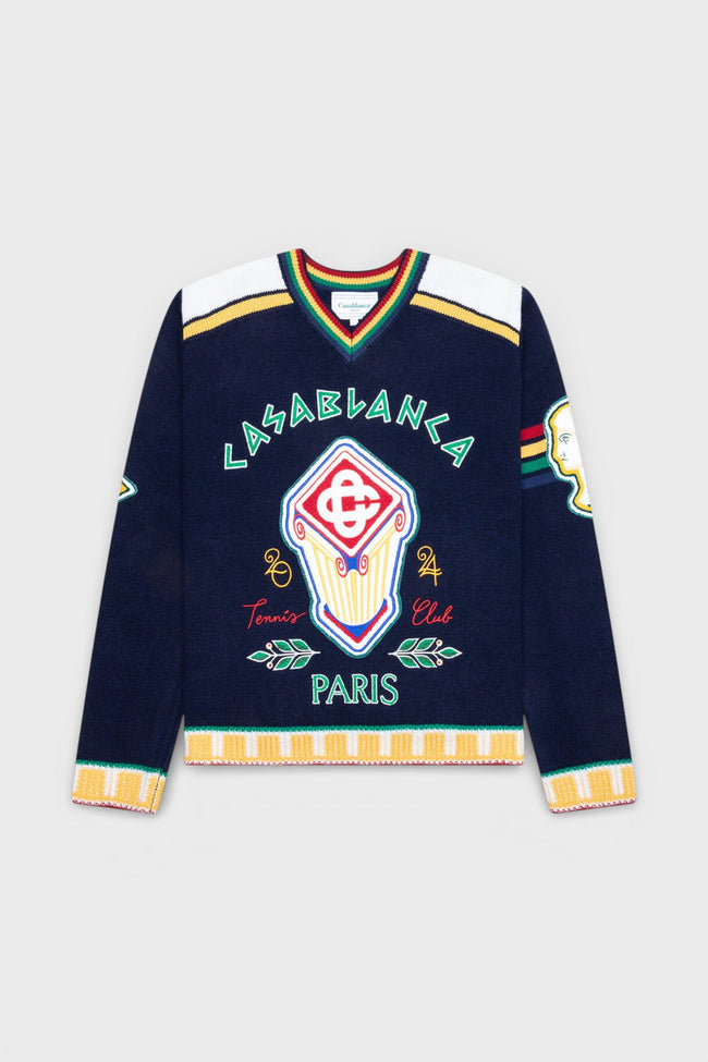 Felpa Fraternity blu navy