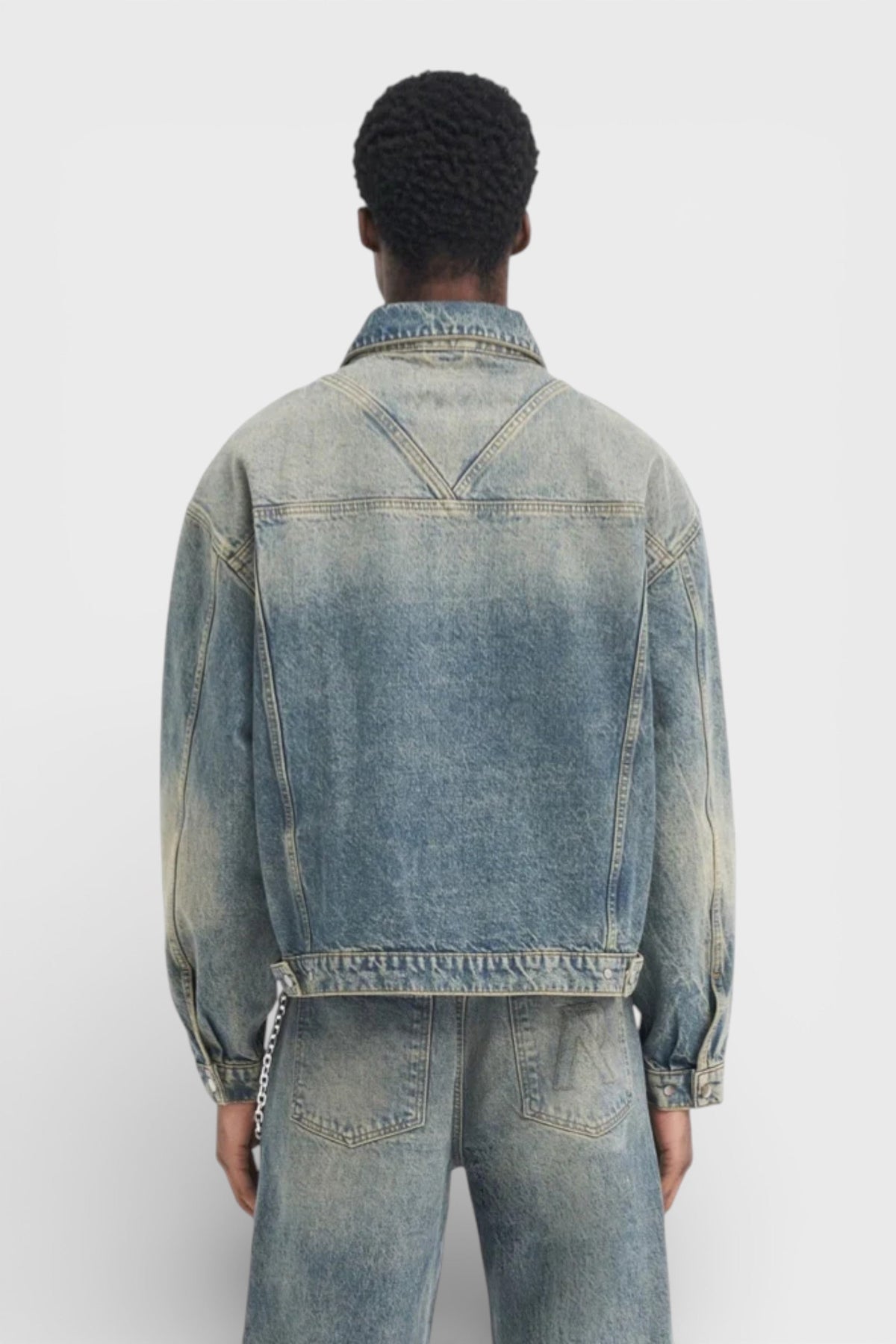 Kurtka jeansowa Represent Clo R4 Blue Cream