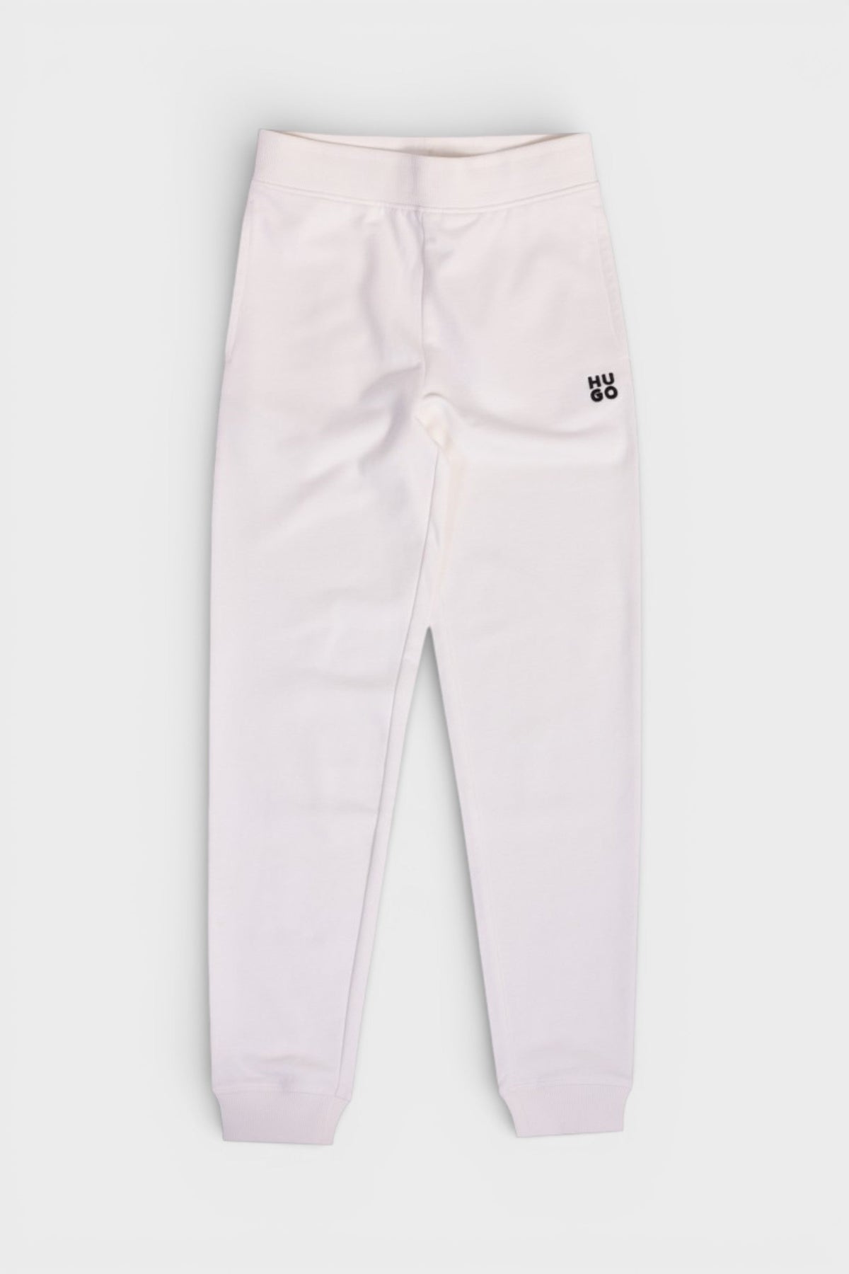 Hugo Nelfinia Stack Logo Joggers Off White
