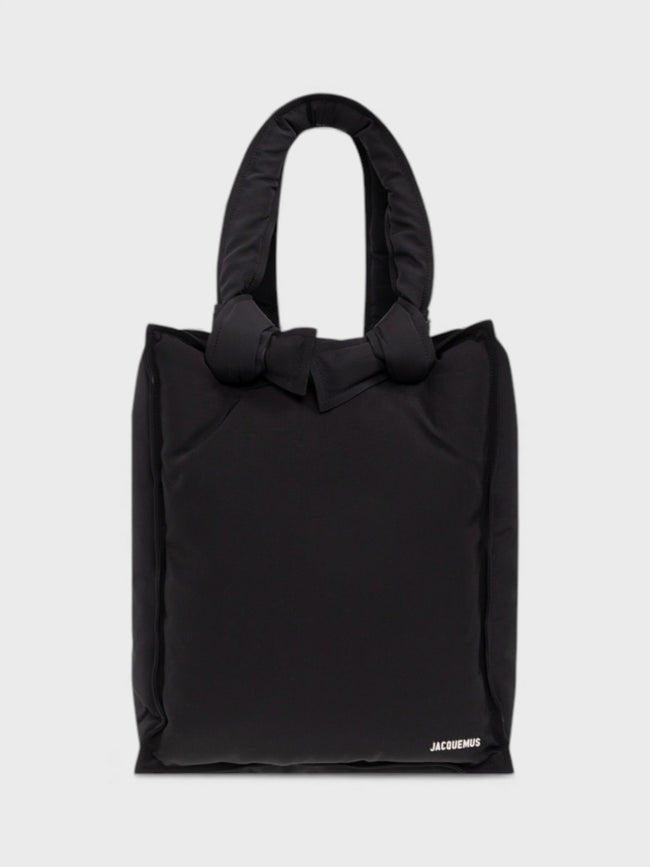 Torba shopper Jacquemus Le Cuscinu czarna