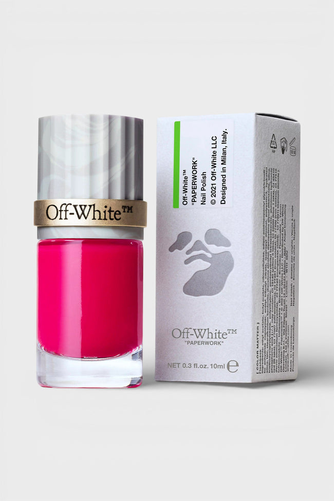 Lak na nehty Off-White Dramatic High Shine Polish Pink 10 ml