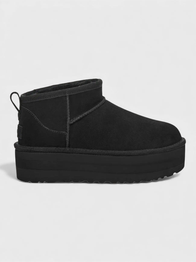 UGG Women's Classic Ultra Mini Platform Boot Black