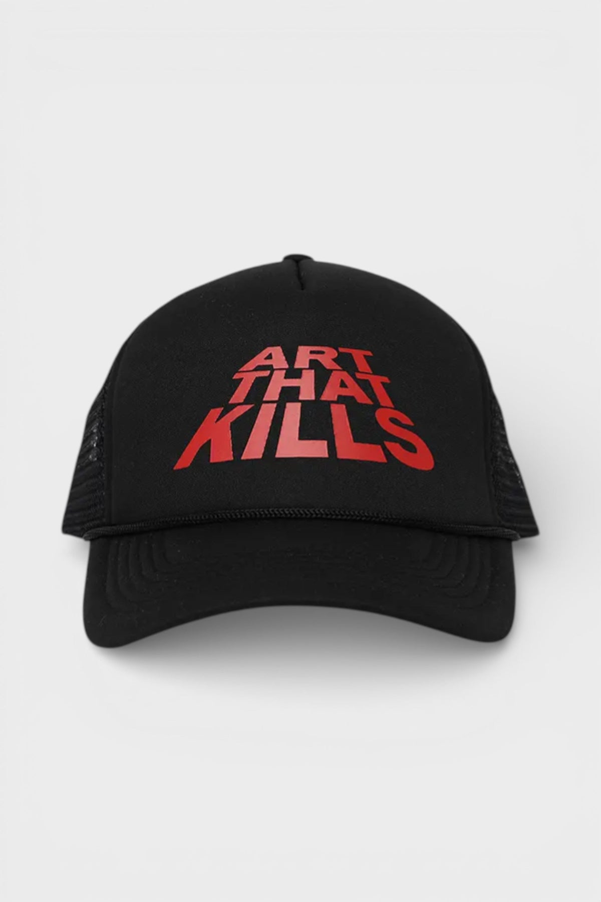 Gorra Trucker ATK Stack Logo Negra
