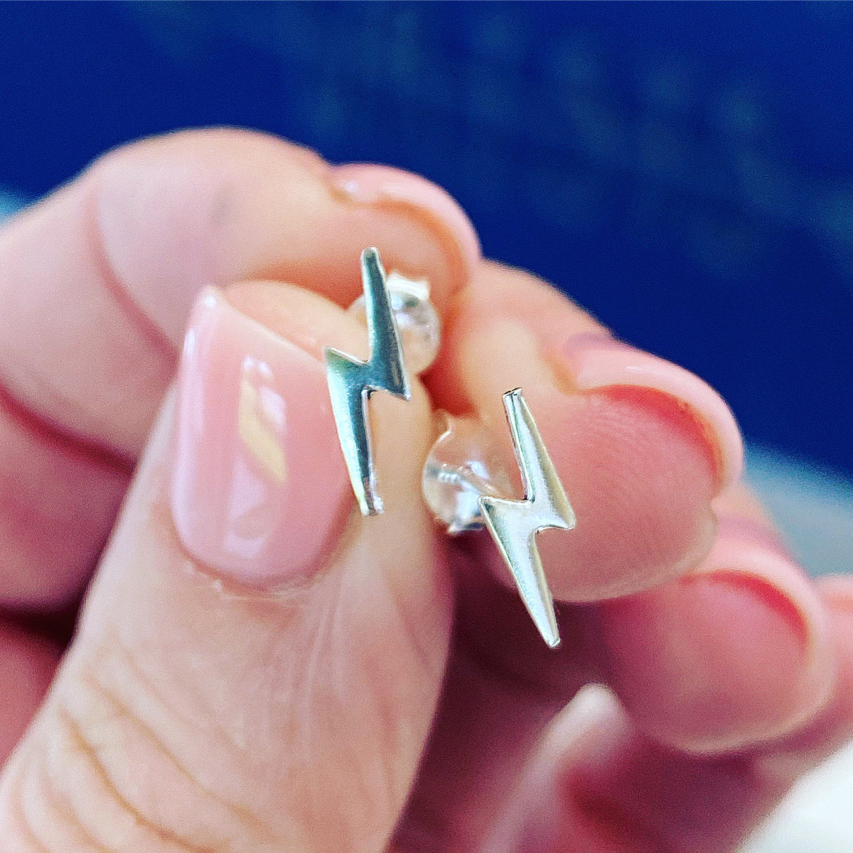 Lightning Bolt Studs