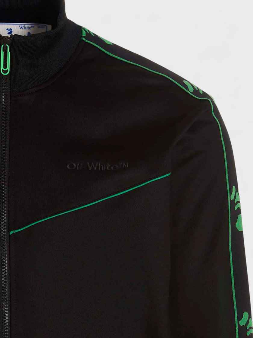 OW Logo Face Band Tracktop Black