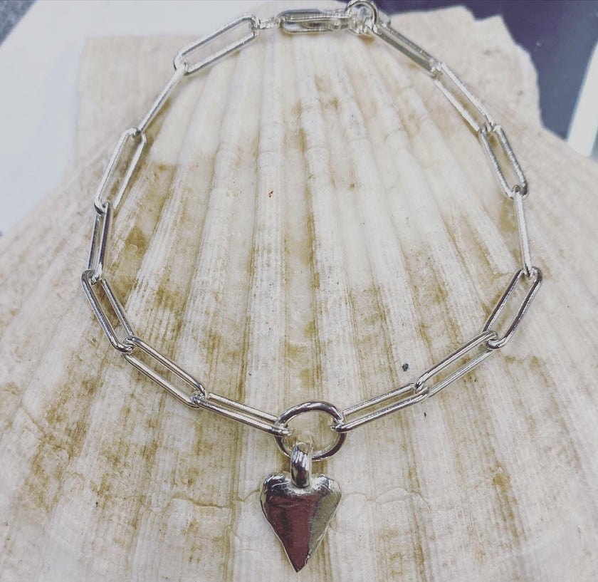 Heart Trace Chain Bracelet