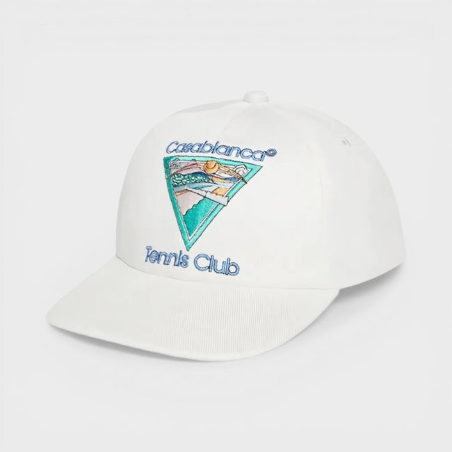 Cappellino ricamato Tennis Club Icon Off-White