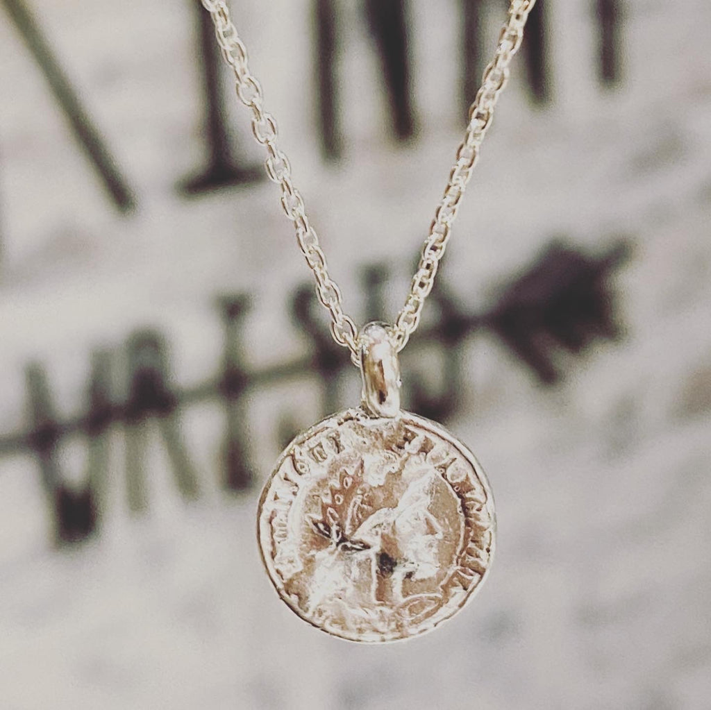Roman Coin Necklace