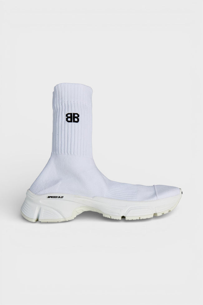 Dámské pletené tenisky Balenciaga Speed 3.0 v bílé barvě