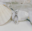 Lucky Charm Wishbone Necklace
