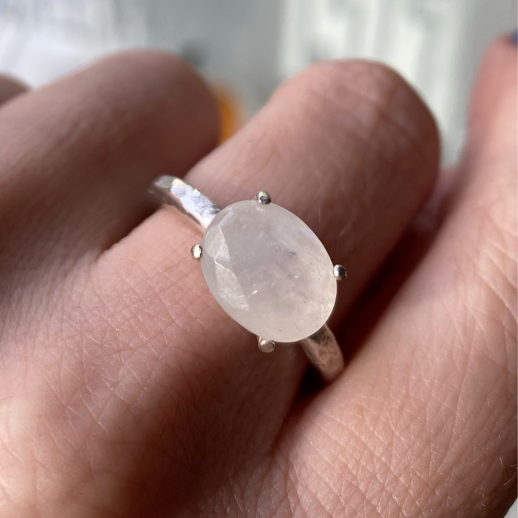 Rose Quartz Treasure Ring