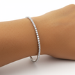 Tennisarmband aus Sterlingsilber, 2 mm