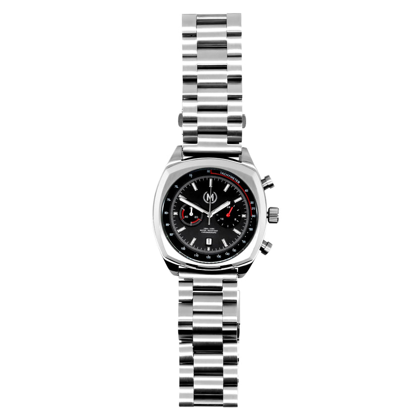 Classic Driver Chronograph, Metal Strap