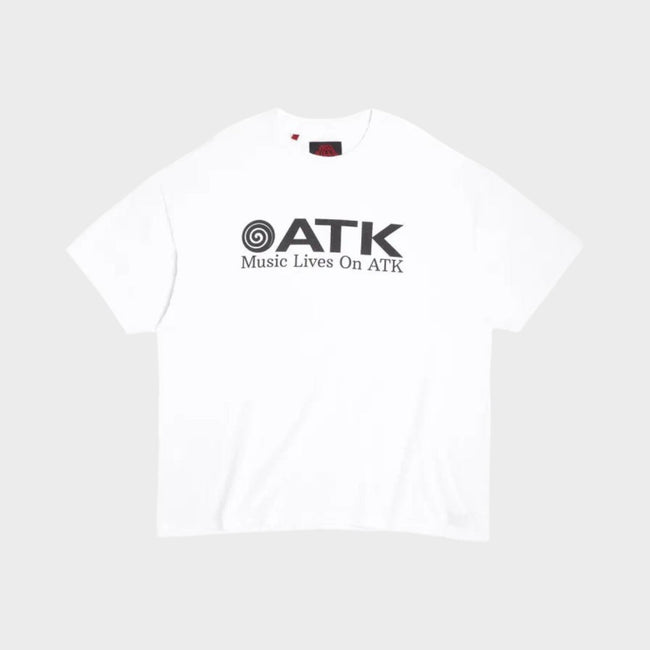 Music Lives On ATK Tee White Black