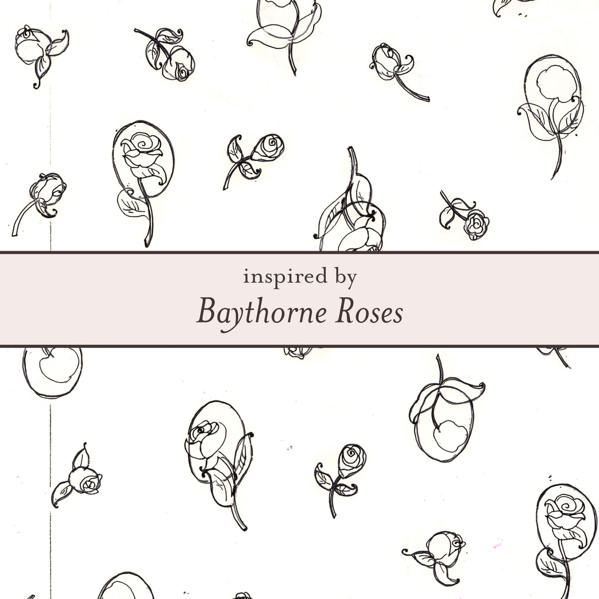 Laura Ashley Fashion Baythorne Roses Assembled Hoop Earrings