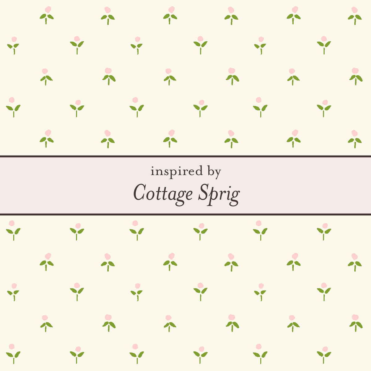 Laura Ashley Fashion Cottage Sprig Drop Earrings