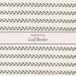 Laura Ashley Fashion Leaf Border Necklace