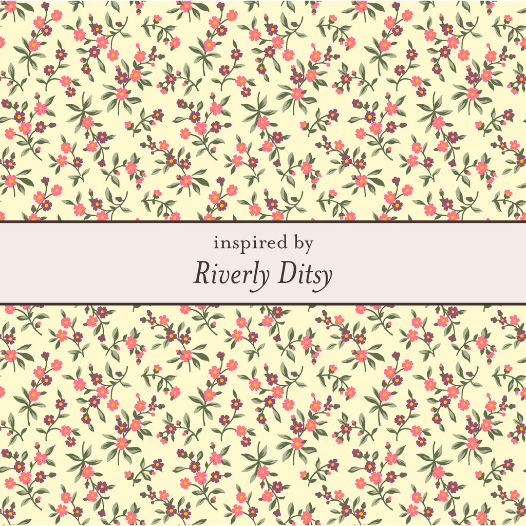 Laura Ashley Silver Riverly Ditsy Pave Flower Necklace