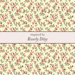 Laura Ashley Silver Riverly Ditsy Pave Flower Necklace