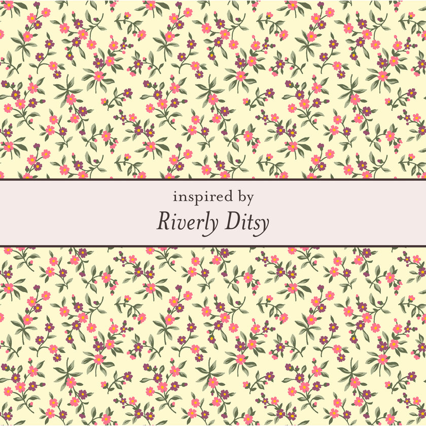 Laura Ashley Silver Riverly Ditsy Guilloche Flower Necklace