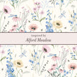 Laura Ashley Silver Alford Meadow Light Amethyst Earrings