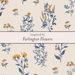 Laura Ashley Silver Farlington Flowers Hook Earrings