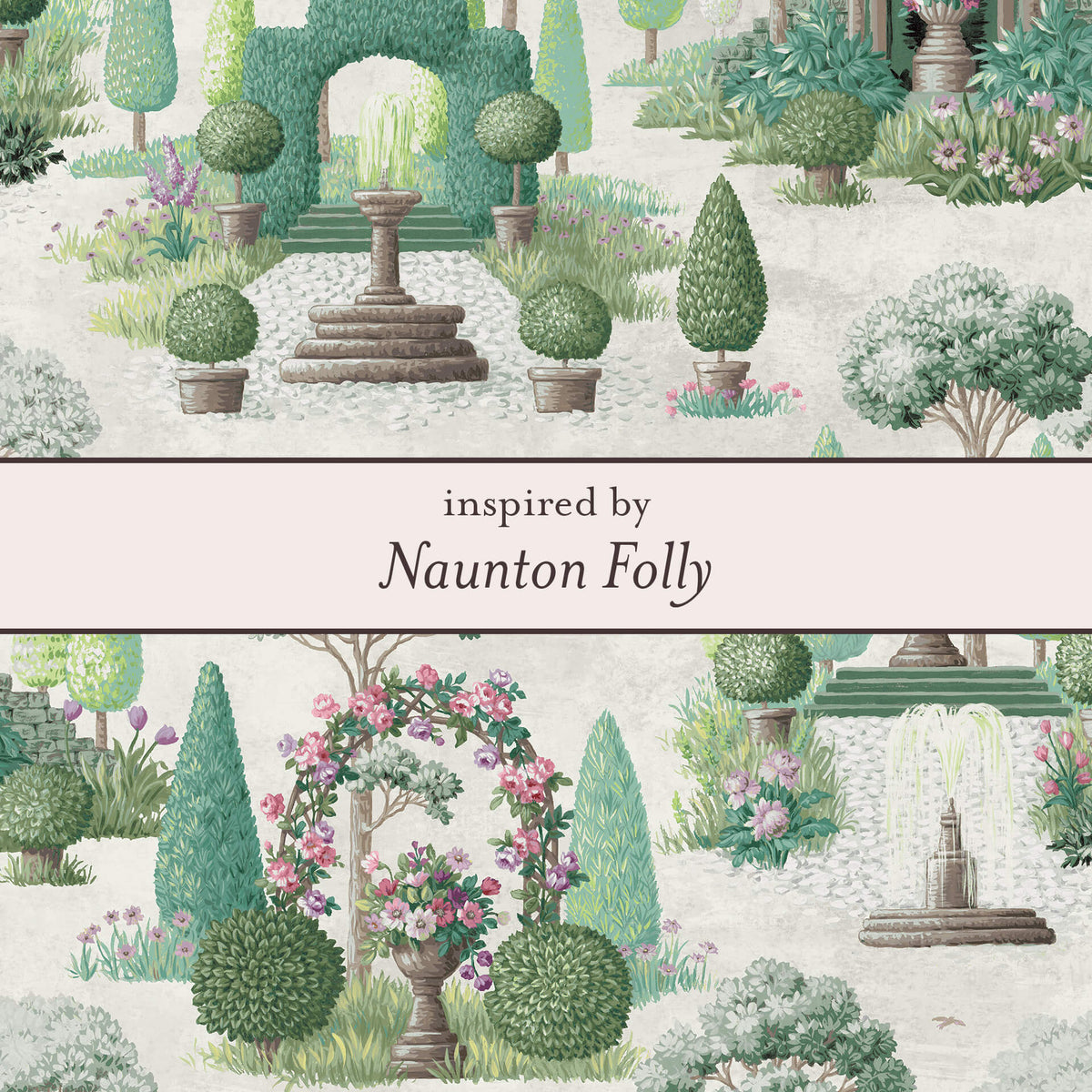 Laura Ashley Silver Naunton Folly Scoop Necklace