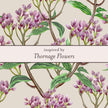 Laura Ashley Silver Thornage Flowers Station Bracelet