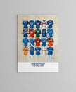 Ipswich Town FC Shirts - A2 Limited Edition Prints