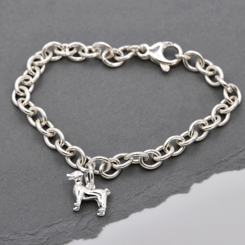 Jack Russell Terrier Silver Dog Charm