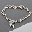 Jack Russell Terrier Silver Dog Charm