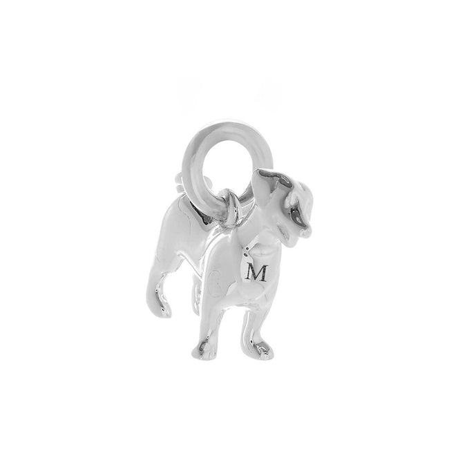 Jack Russell Terrier Silber Hundeanhänger
