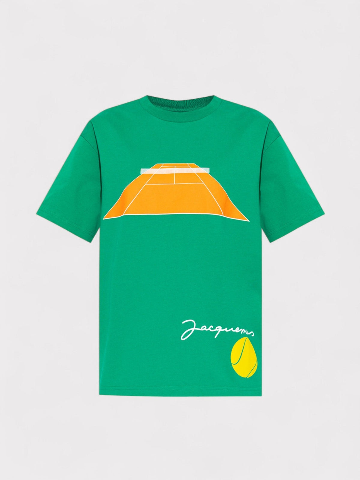Jacquemus Le T-Shirt Tennis Estampado Verde Tenis