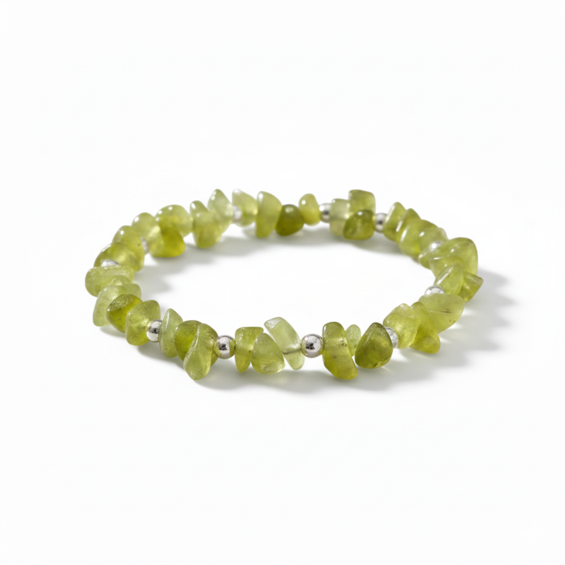 Jade-Edelstein-Armband