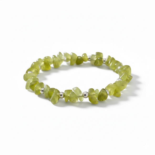 Jade-Edelstein-Armband