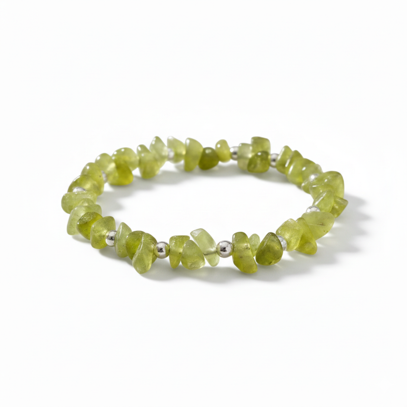 Jade-Edelstein-Armband