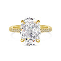 Jas 18k Gold Solitaire Ring