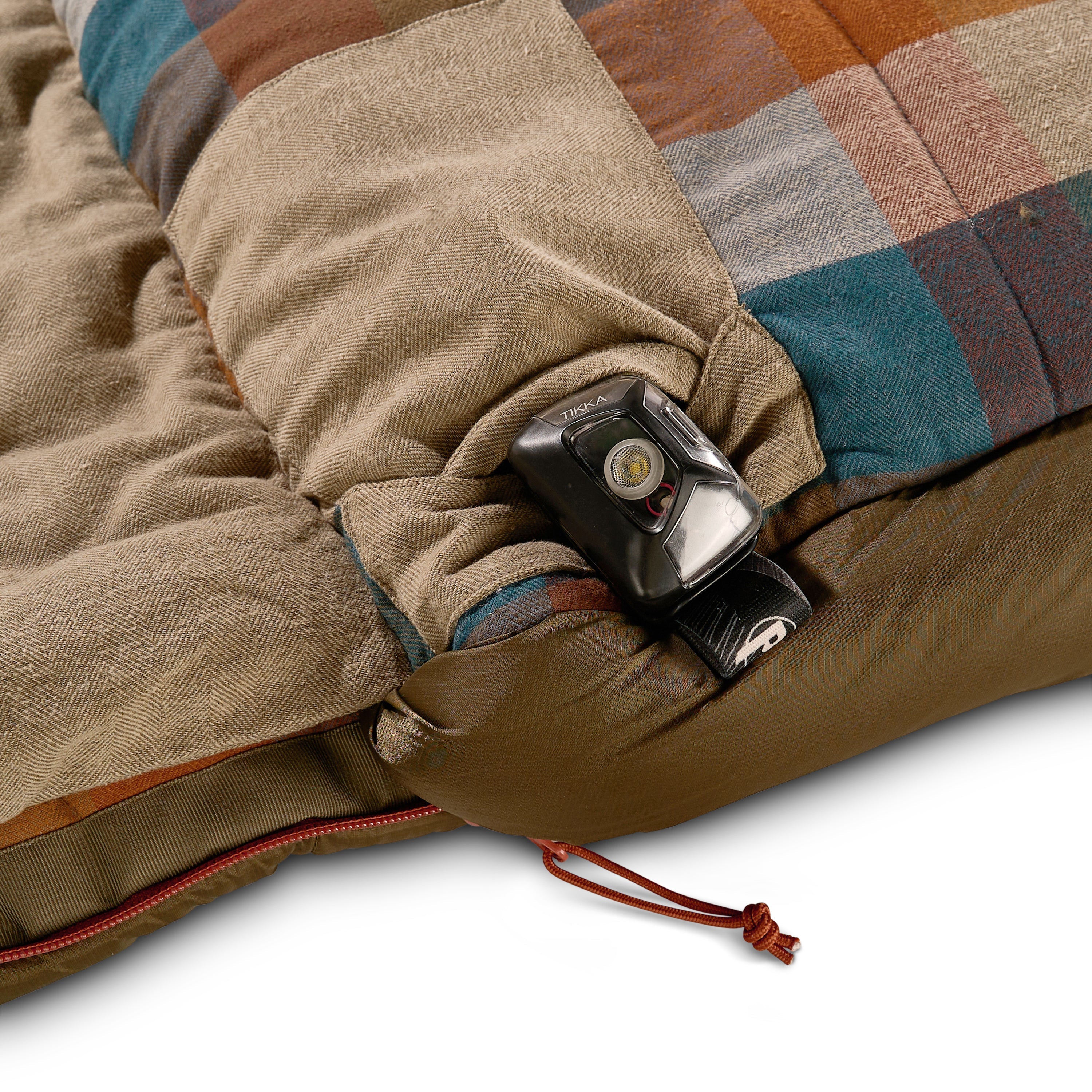 KELTY WAYBACK 20 DEG BURNT OLIVE (ORGANIC FLANNEL & CIRROLOFT ECO)