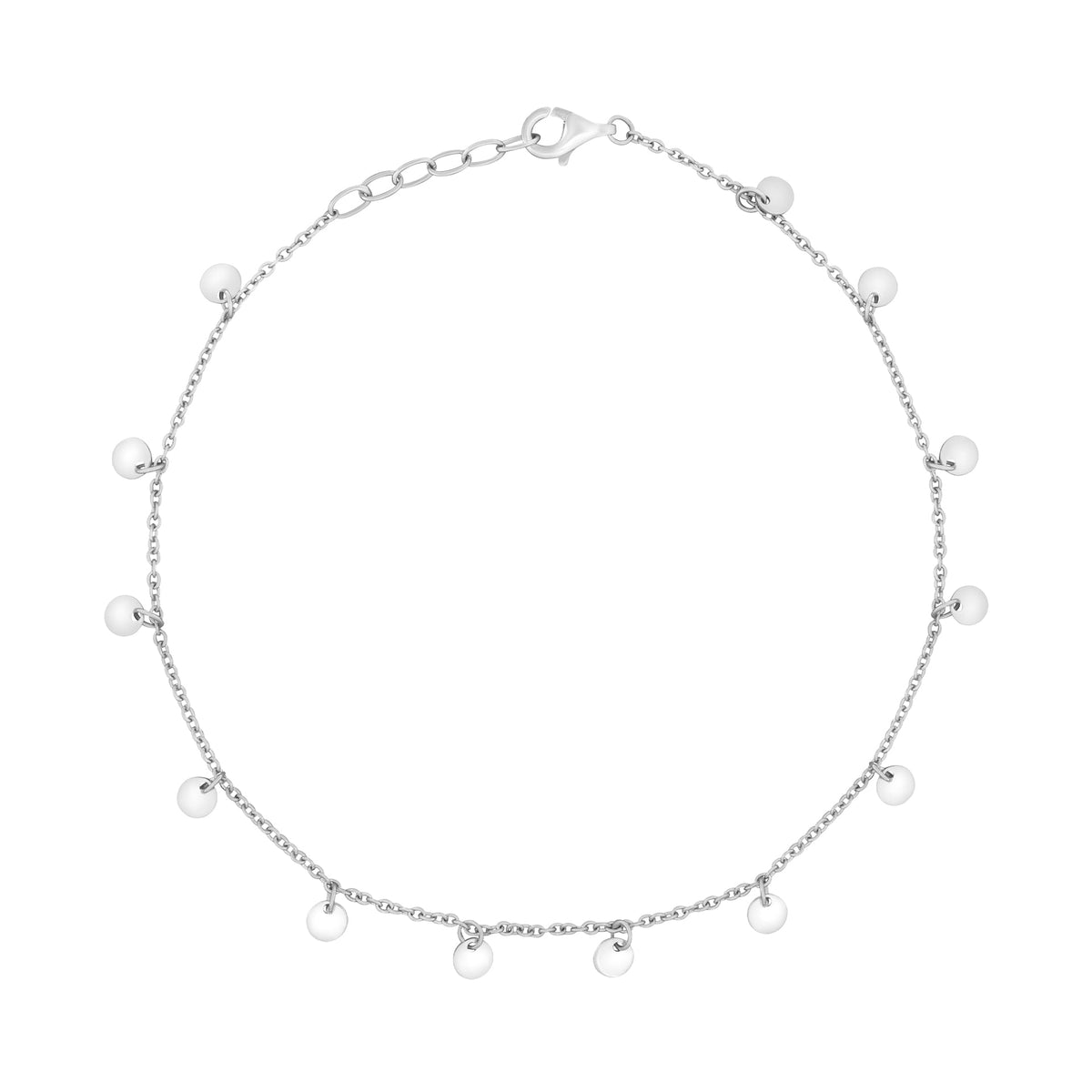 Beginnings Mini Disc Ankle Chain