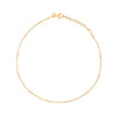 Beginnings Fine Trace and Ball Chain Anklet