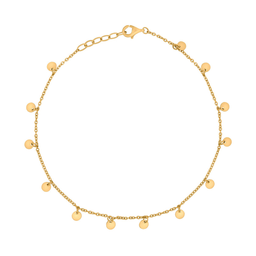 Beginnings Mini Disc Ankle Chain