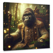 Majestic Gorilla Royalty Canvas