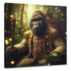 Majestic Gorilla Royalty Canvas