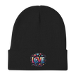 Culture Club Embroidered Beanie (Project Love)