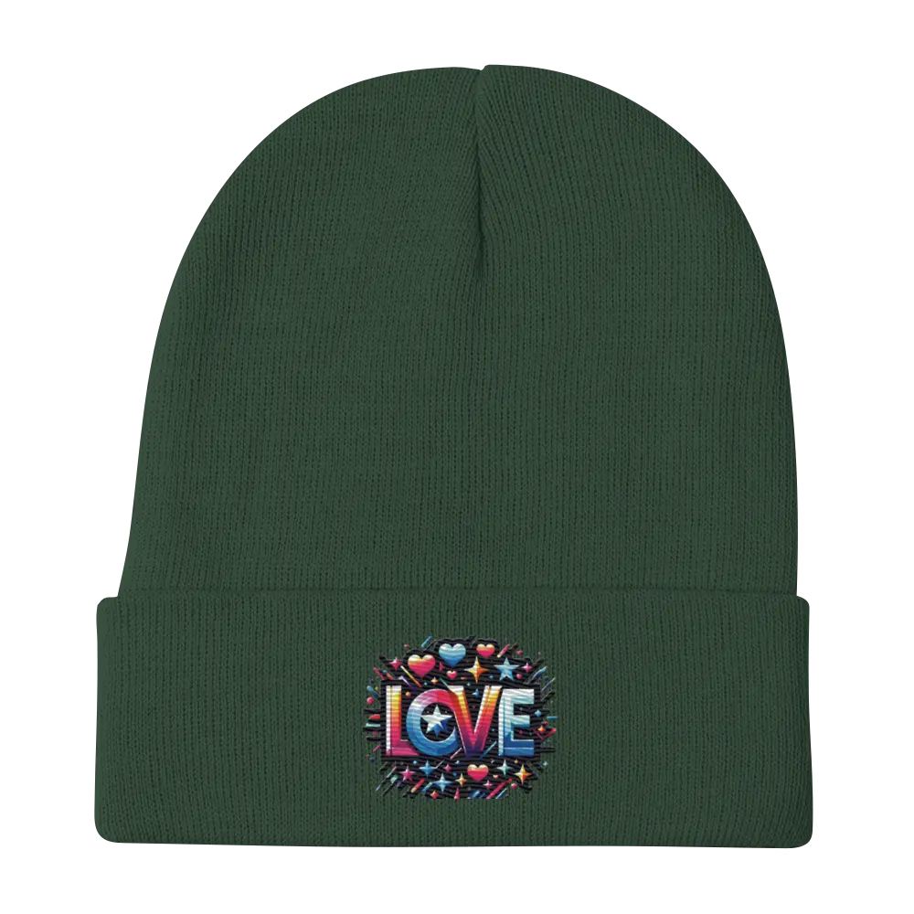 Culture Club Embroidered Beanie (Project Love)