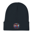Culture Club Embroidered Beanie (Project Love)