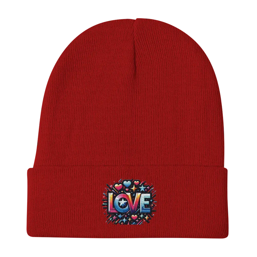 Culture Club Embroidered Beanie (Project Love)