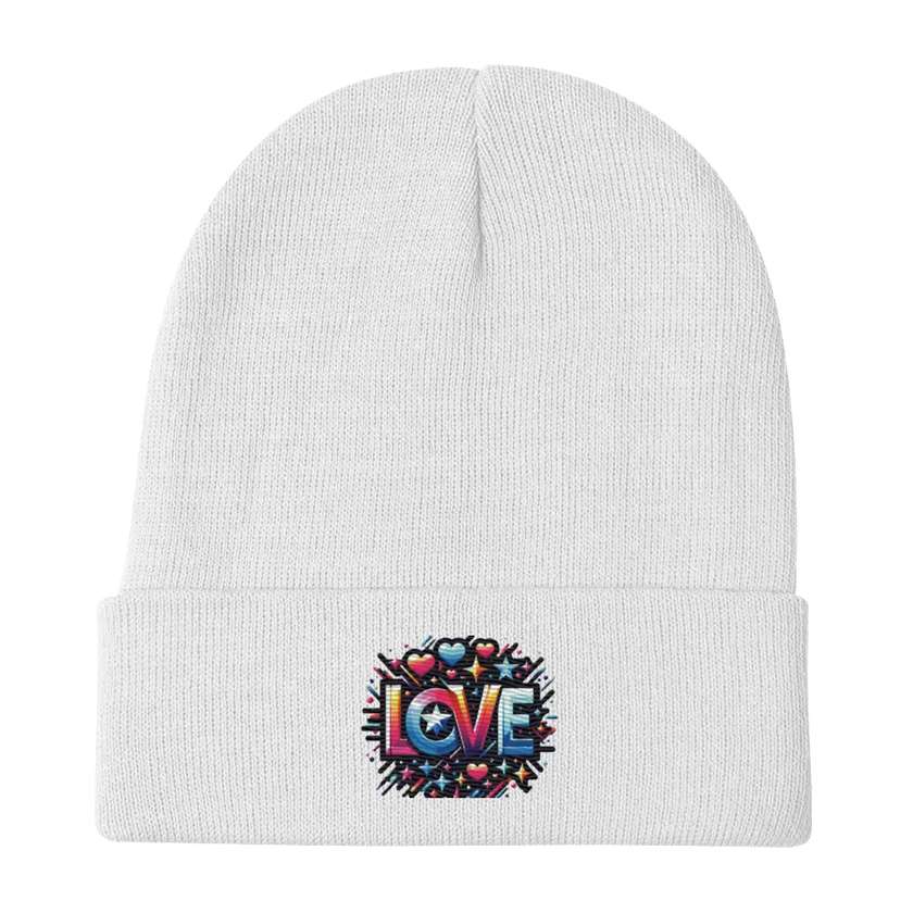 Culture Club Embroidered Beanie (Project Love)