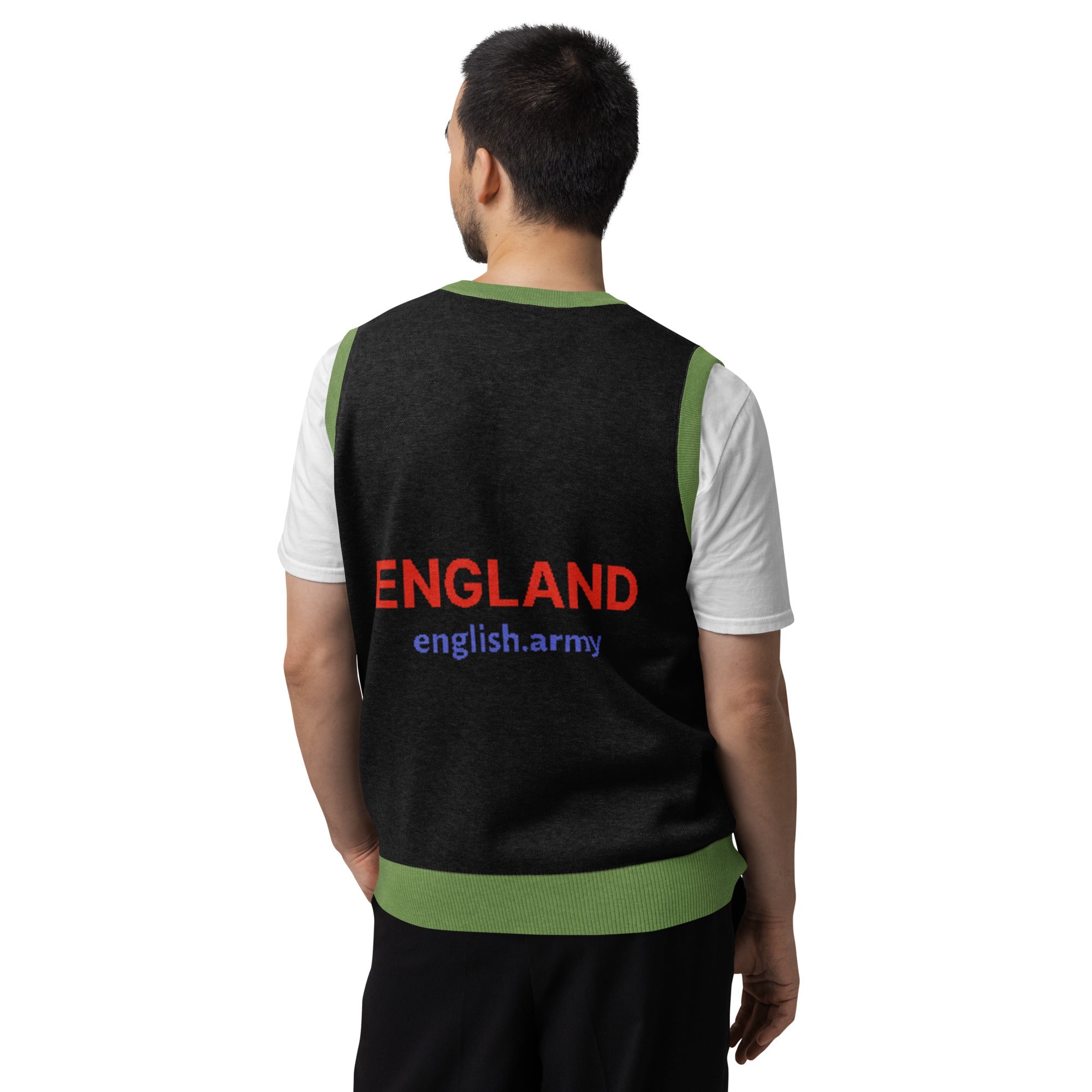 ENGLAND - Knit V-neck Vest